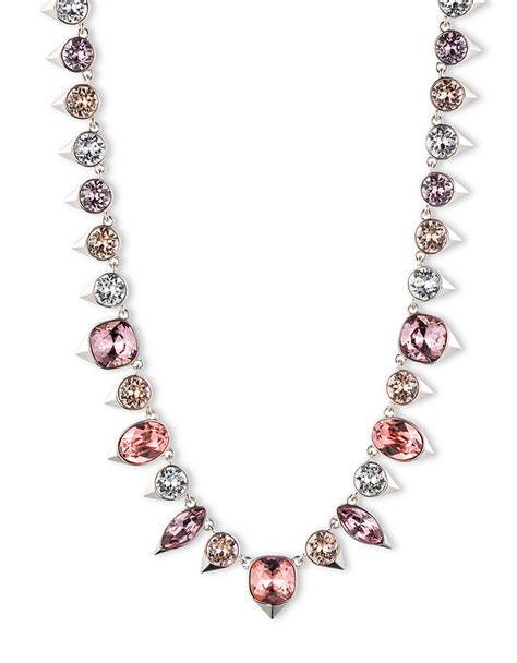 givenchy swarovski necklace|givenchy crystal pendant necklace.